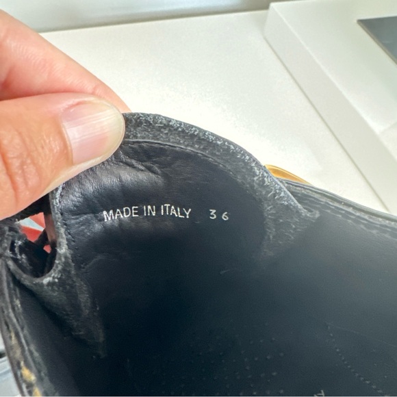 Prada Chunky Soled Derby Lace-up Loafers with Oversized buckle size 36 - Picture 12 of 16